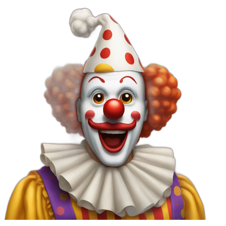 Cafard qui frappe un clown emoji