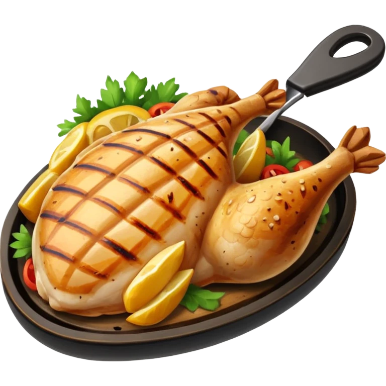 one Grilled Chicken breast emoji