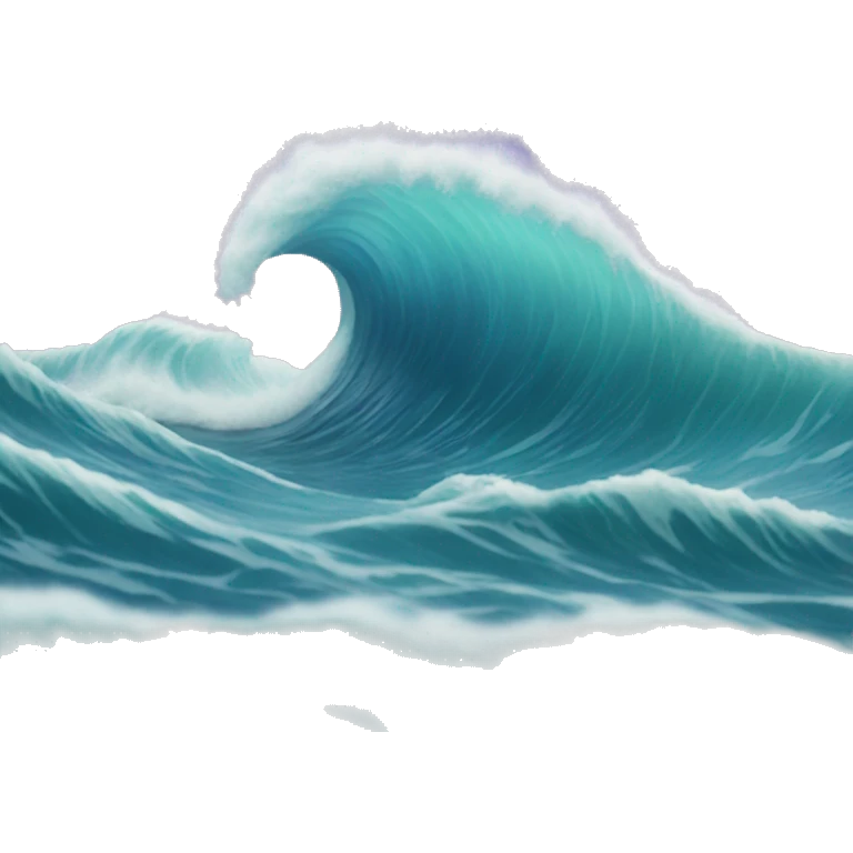 Wave emoji