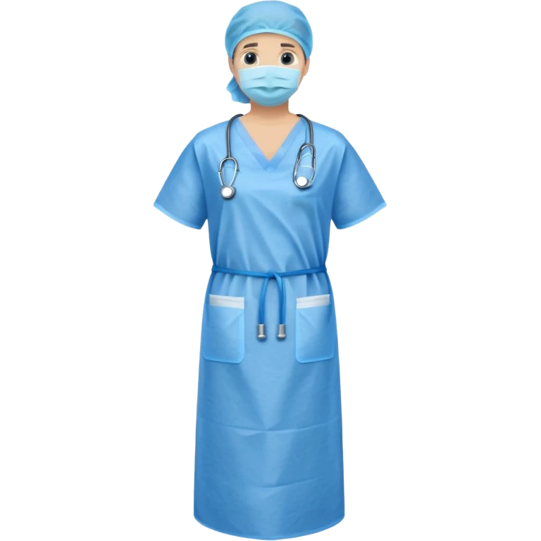 disposable gown emoji