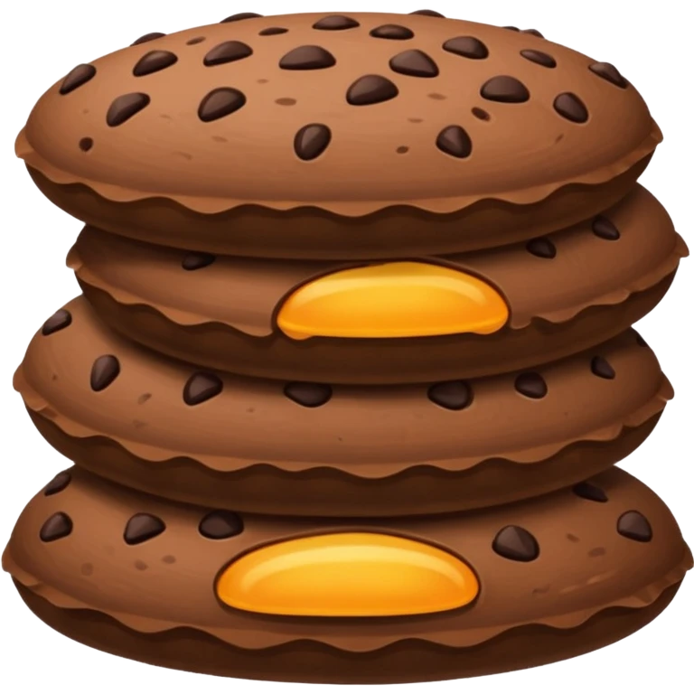 Caca black emoji