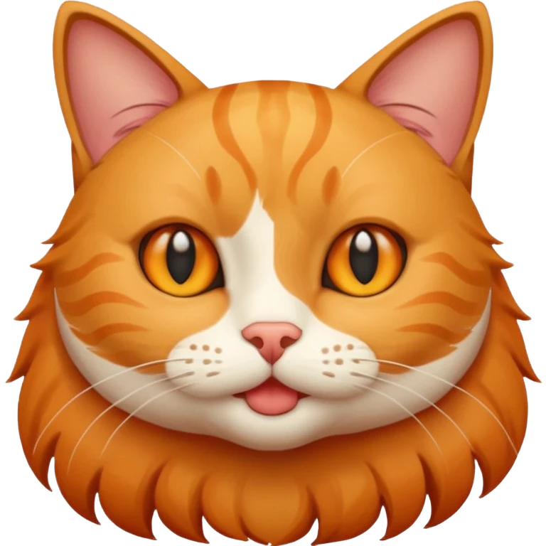Cat with fun emoji