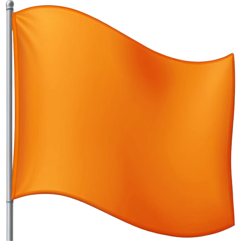 Orange flag emoji