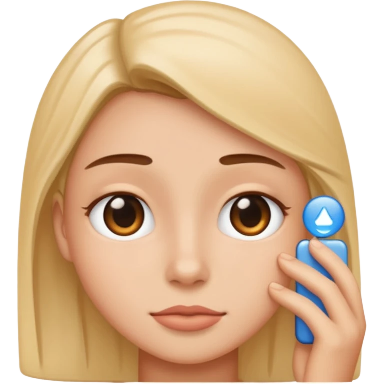 Shying emoji