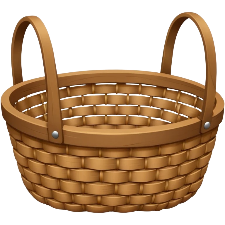 empty grain basket  emoji