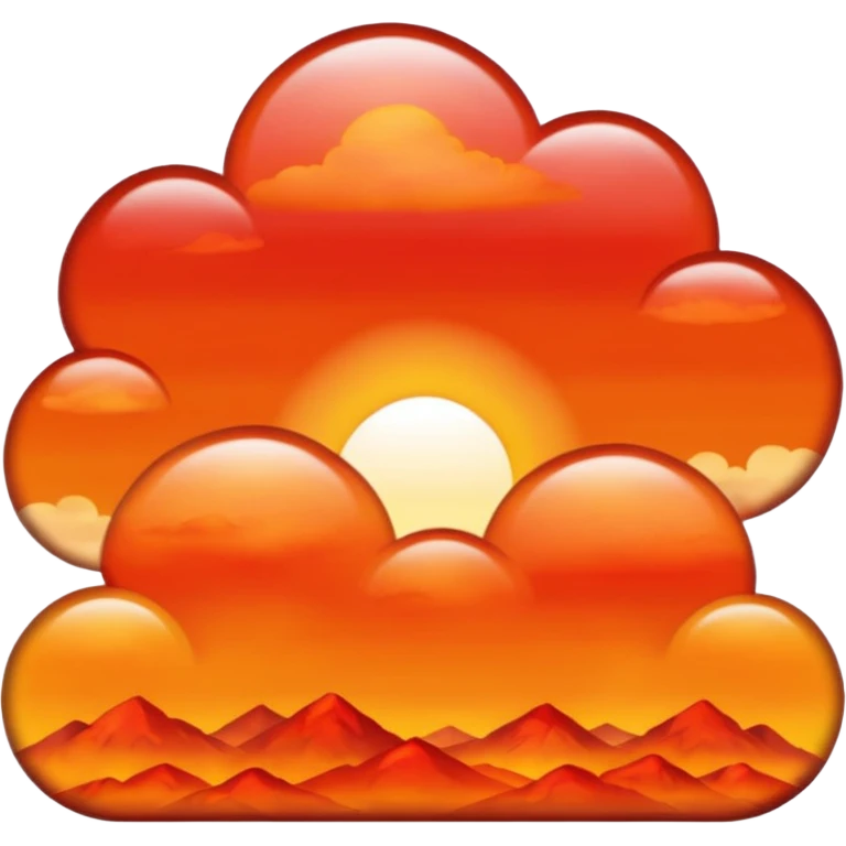 Sunset emoji