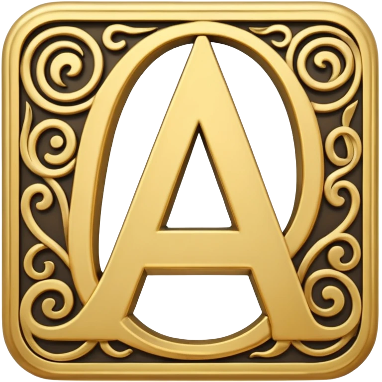 English letter and hieroglyph emoji