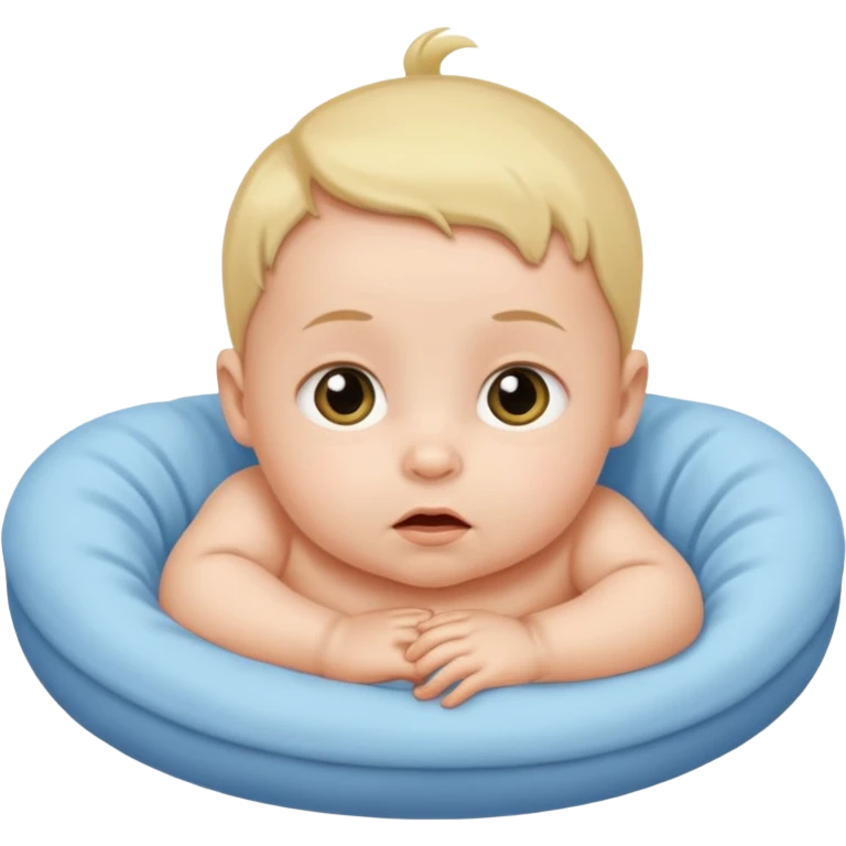 Baby wide awake emoji