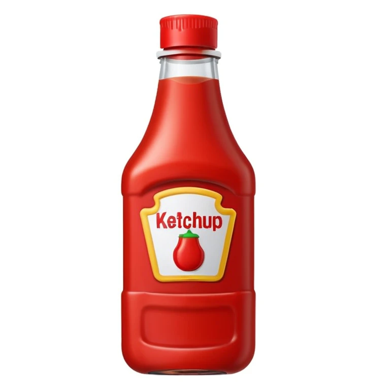 ketchup bottle emoji