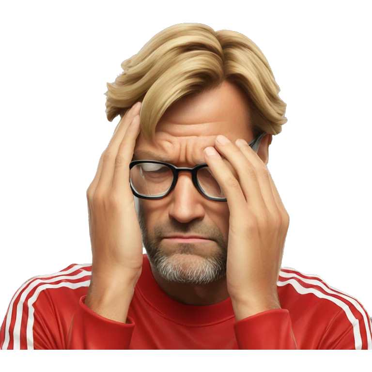 Klopp facepalm emoji