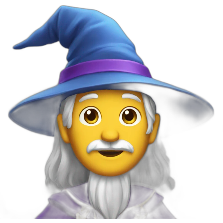 fancy wizard emoji