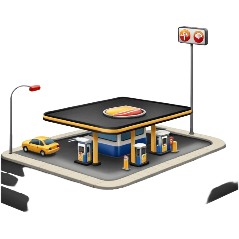 highway plaza emoji