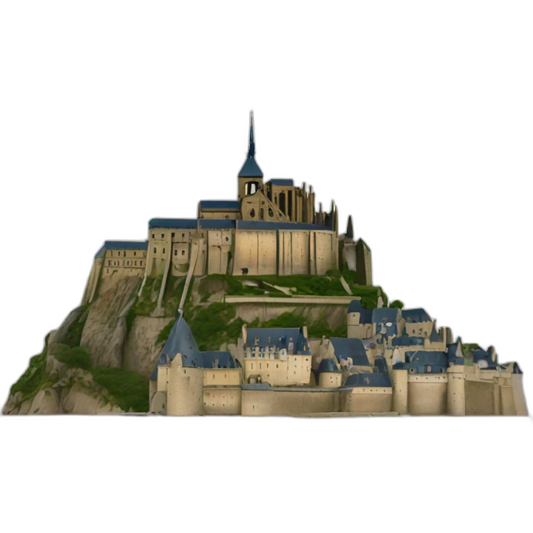 Mont saint Michel emoji