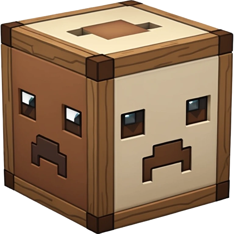generate minecraft box emoji