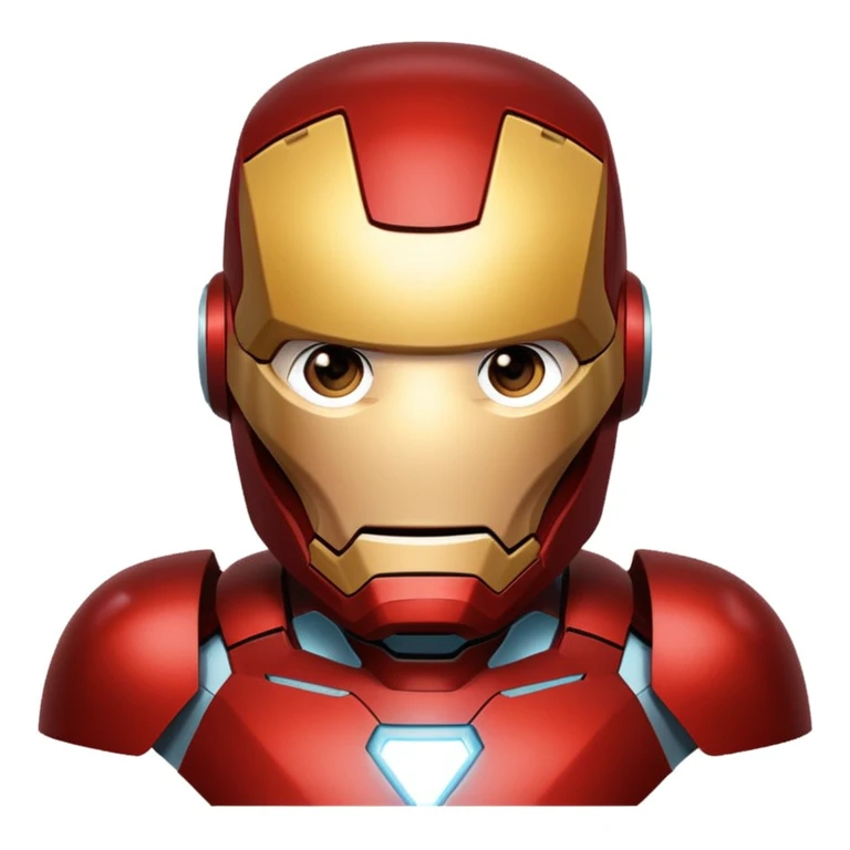 Ironman Saying Hello Chat emoji