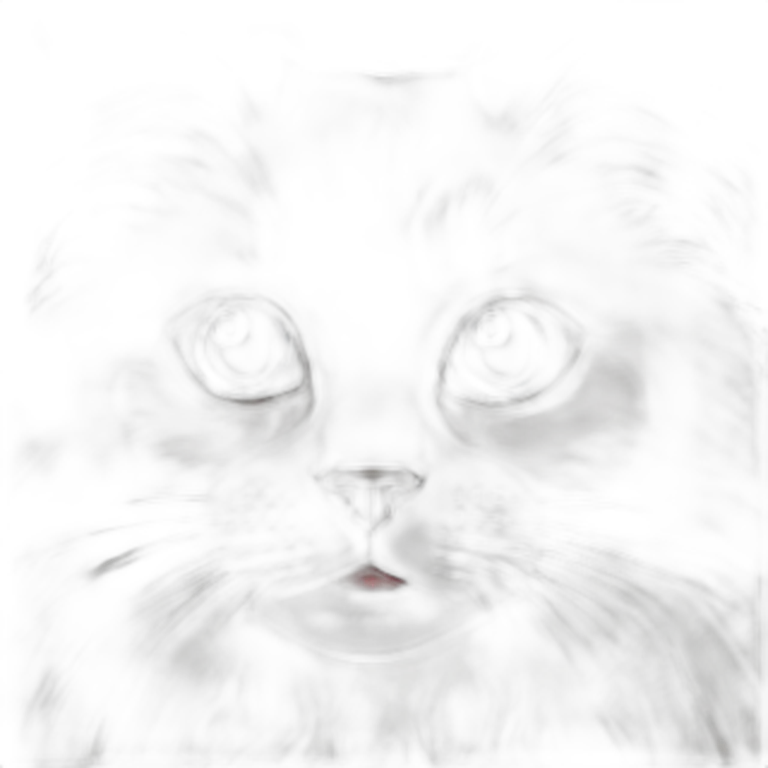 ragdoll blanc aux yeux bleux emoji