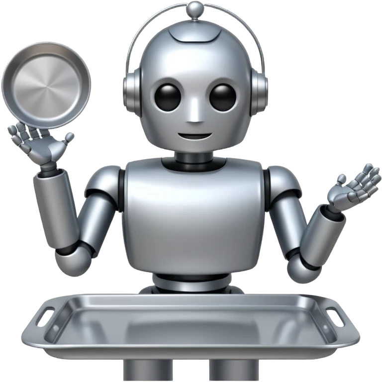 robot butler emoji