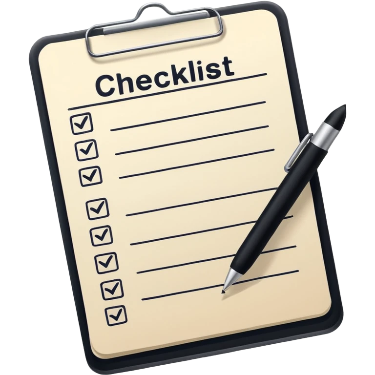 check list emoji