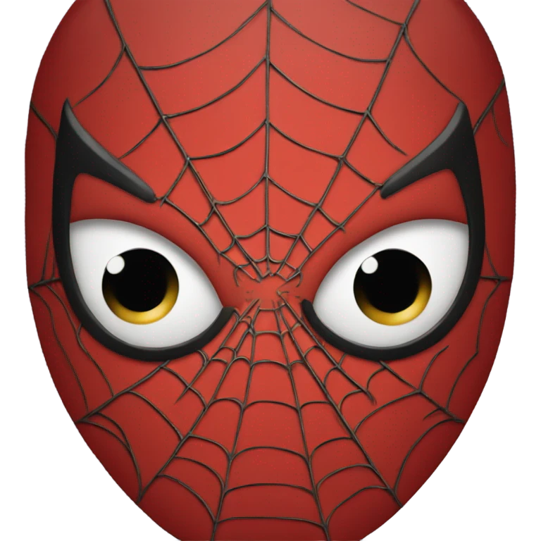 Spiderman head emoji