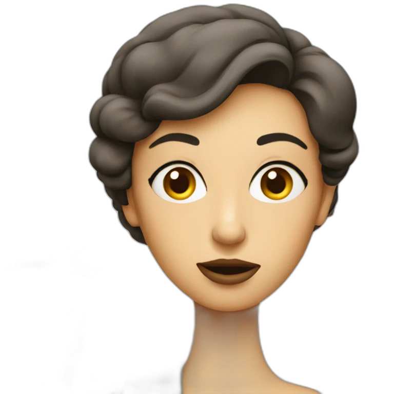 Lady smoking a cigarette  emoji