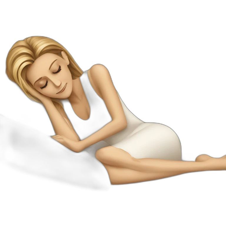Céline Dion sleepy emoji