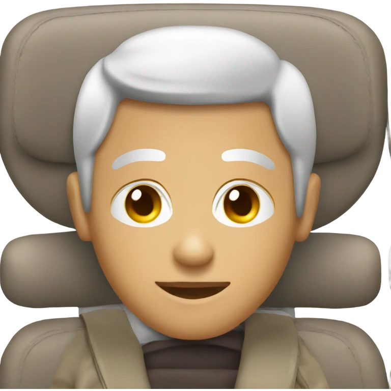 Passenger in first class emoji
