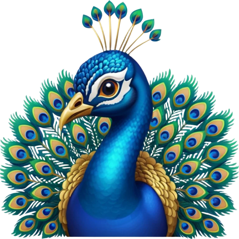 Peacock emoji