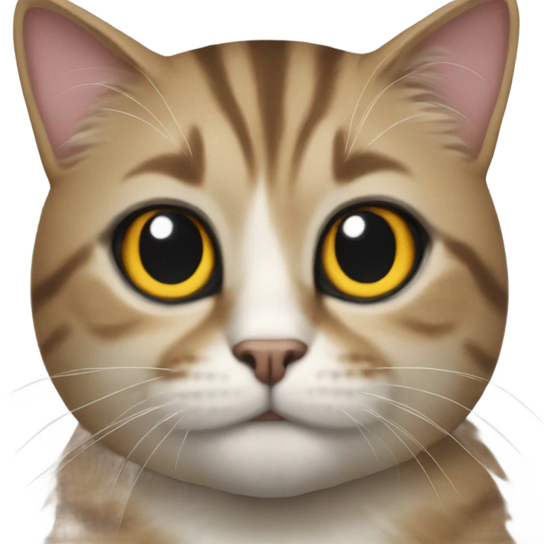 cat saying sigma emoji