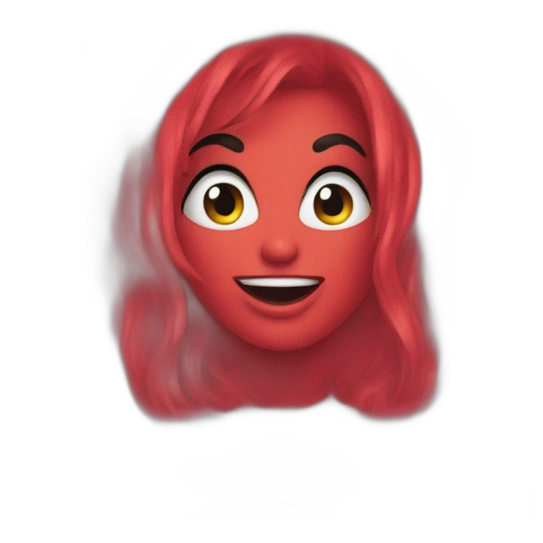 Sexy red emoji