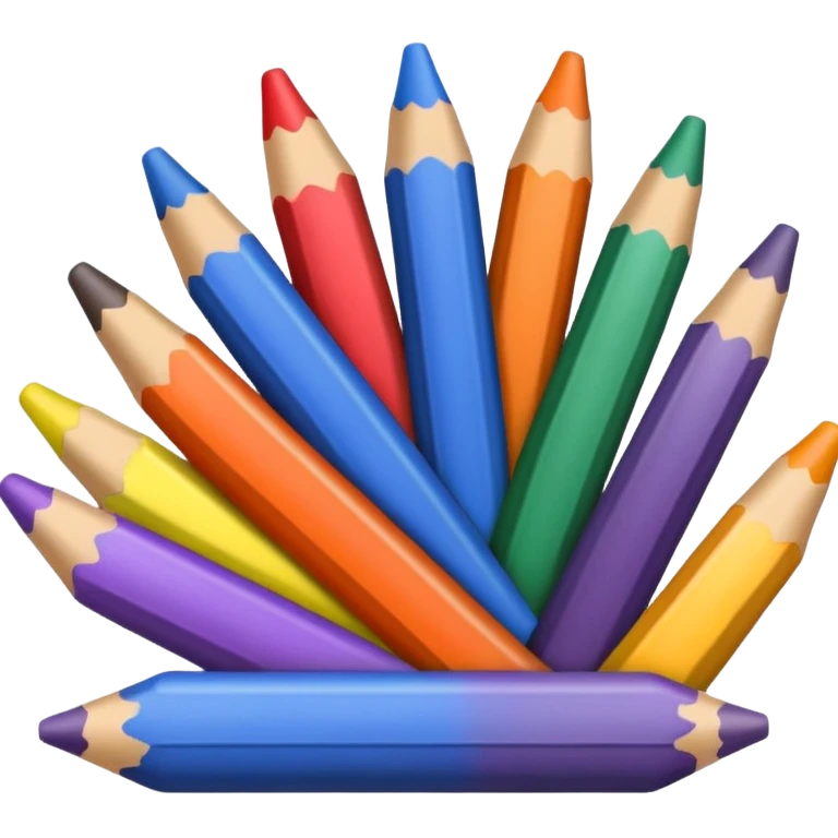 crayons emoji