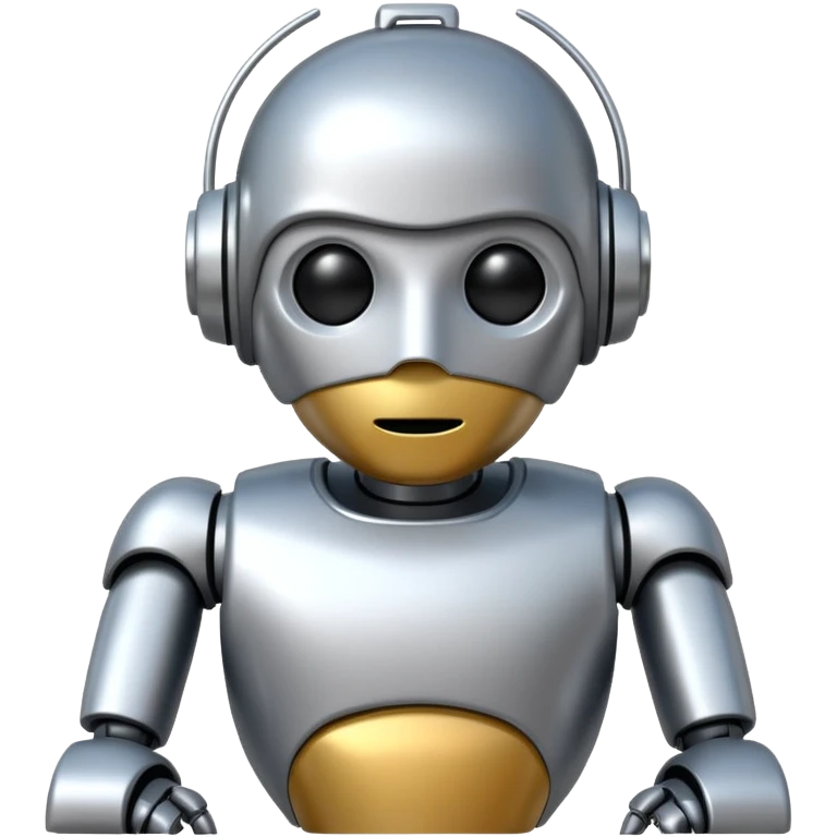 robot thinking emoji