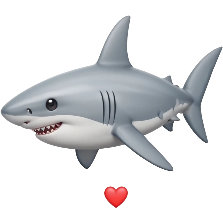 shark with heart eyes emoji