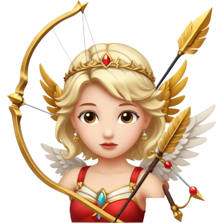 Cupid queen emoji