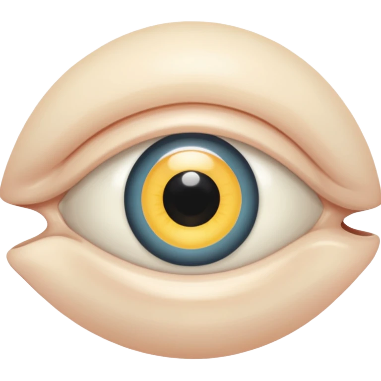 eyeless eye emoji
