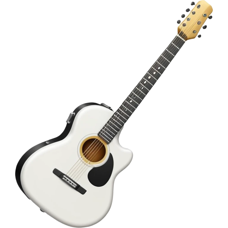white Guitar Case emoji