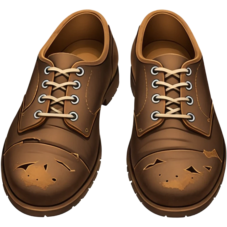 Worn torn Shoes emoji