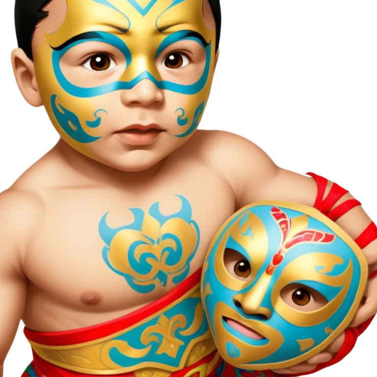 Luchador emoji