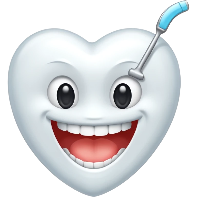 White teeth emoji