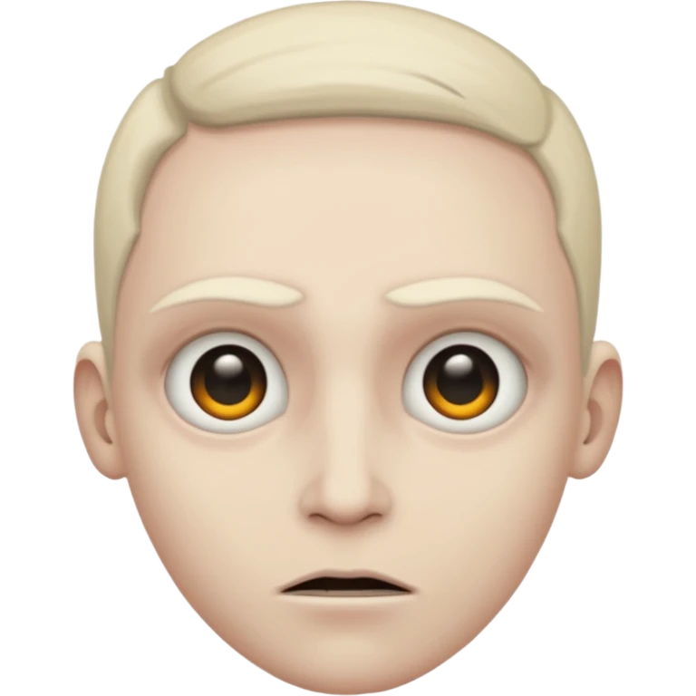 creapy face emoji