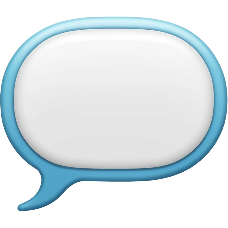 Thought speech bubble emoji