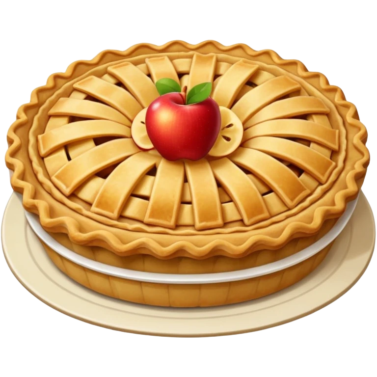 Apple pie emoji