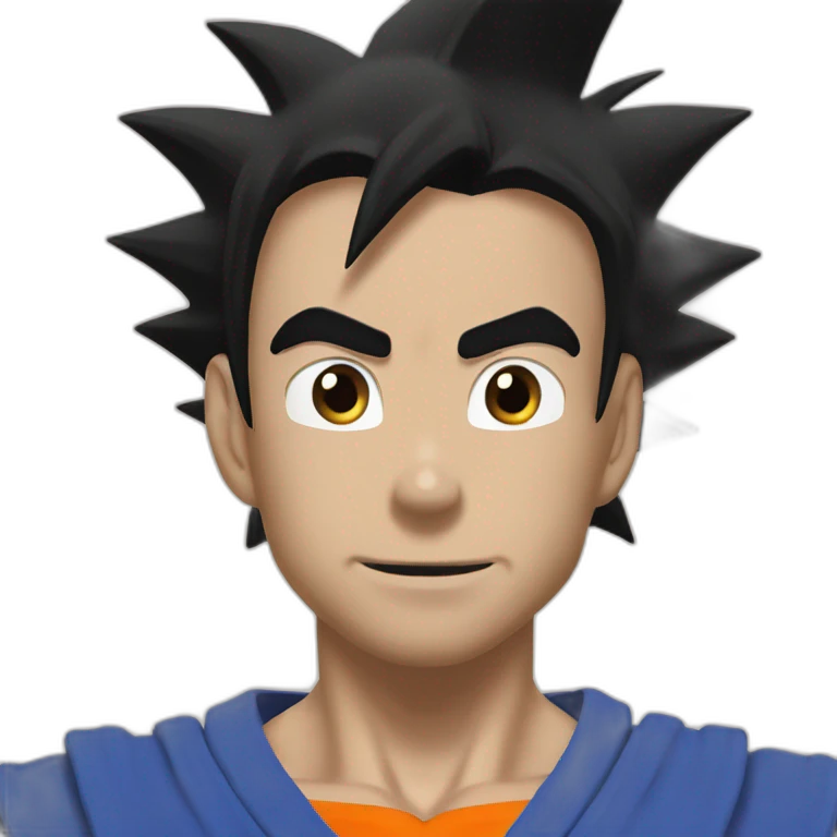 does goku clean nuts? emoji