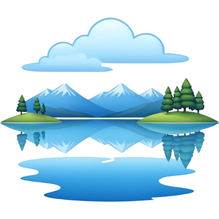 Lake  emoji