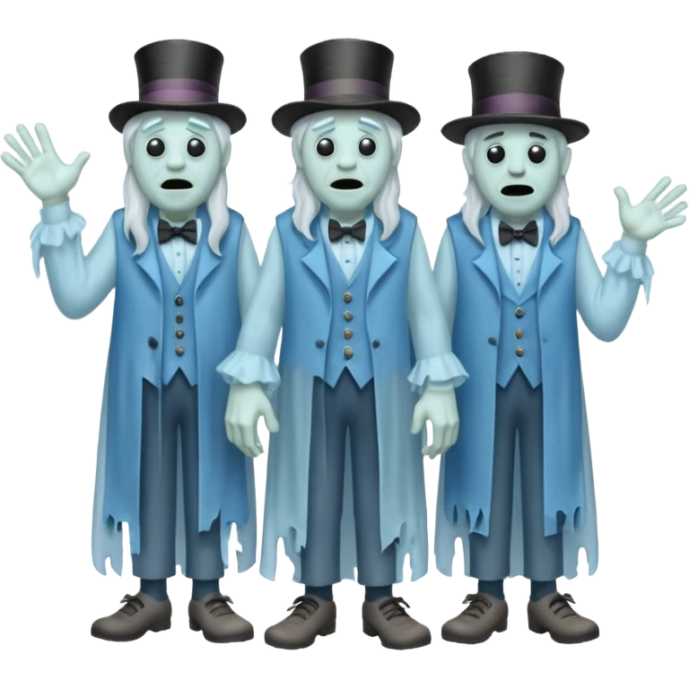 Hitchhiking ghosts emoji