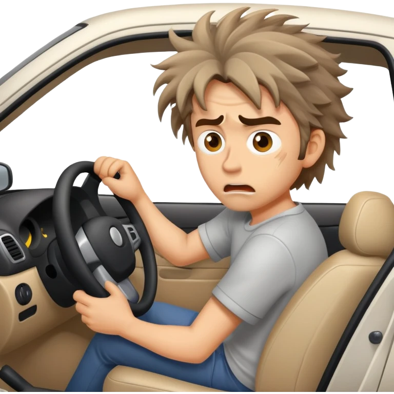 Chaotic driver emoji