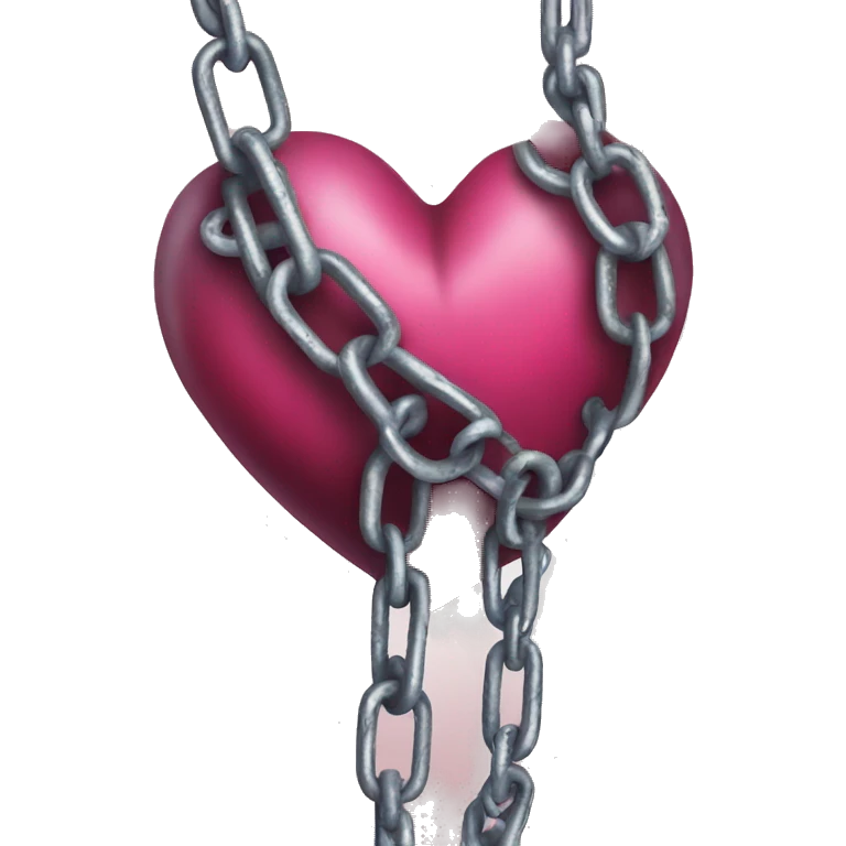 heart in chains emoji