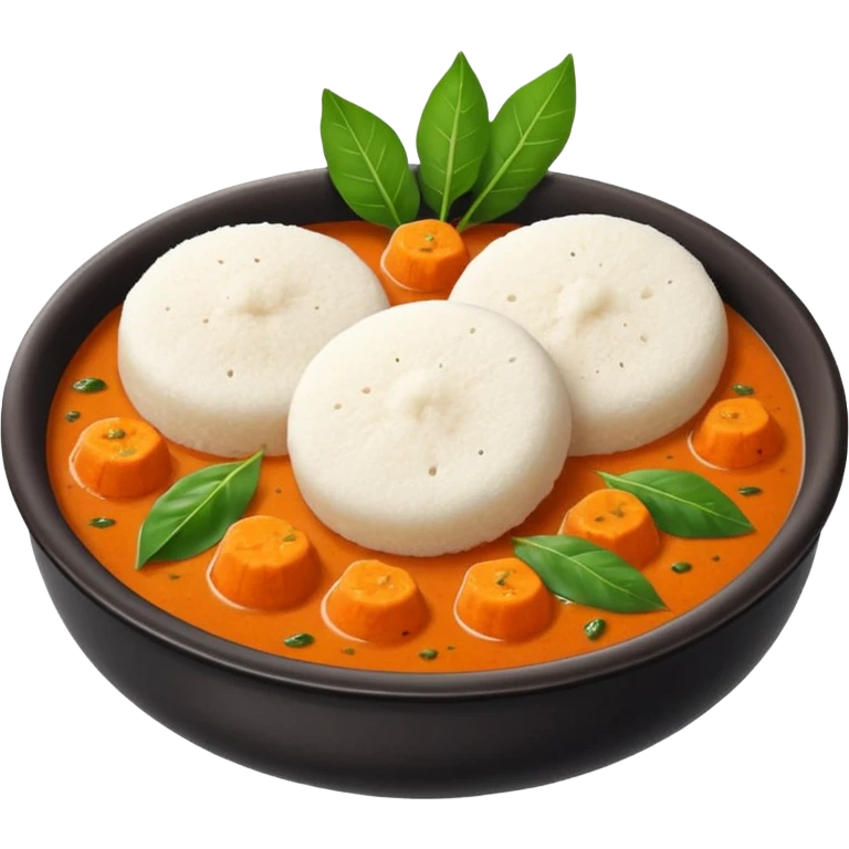 Idli sambar emoji