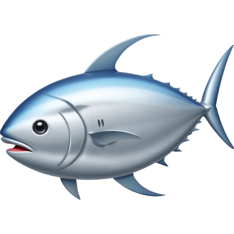 tuna, front view emoji