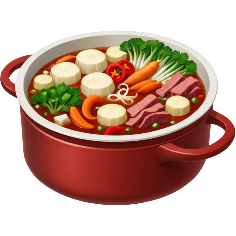 Two flavour hotpot emoji
