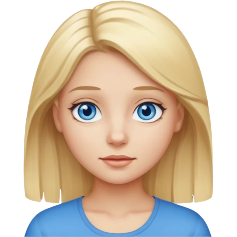 Girl blond emoji